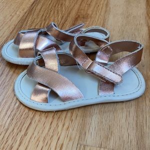 Gymboree Gold Sandals